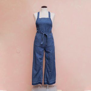 Universal Thread Wide Leg Crop Overalls XS/S